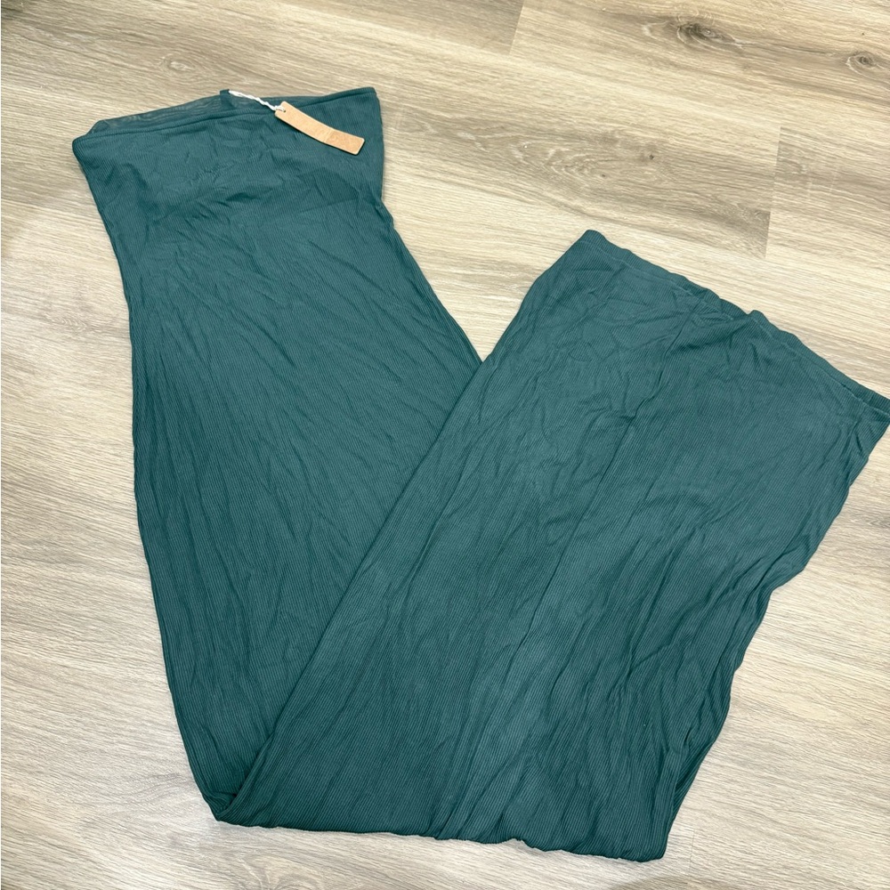 SKIMS Teal Maxi Tube Dress